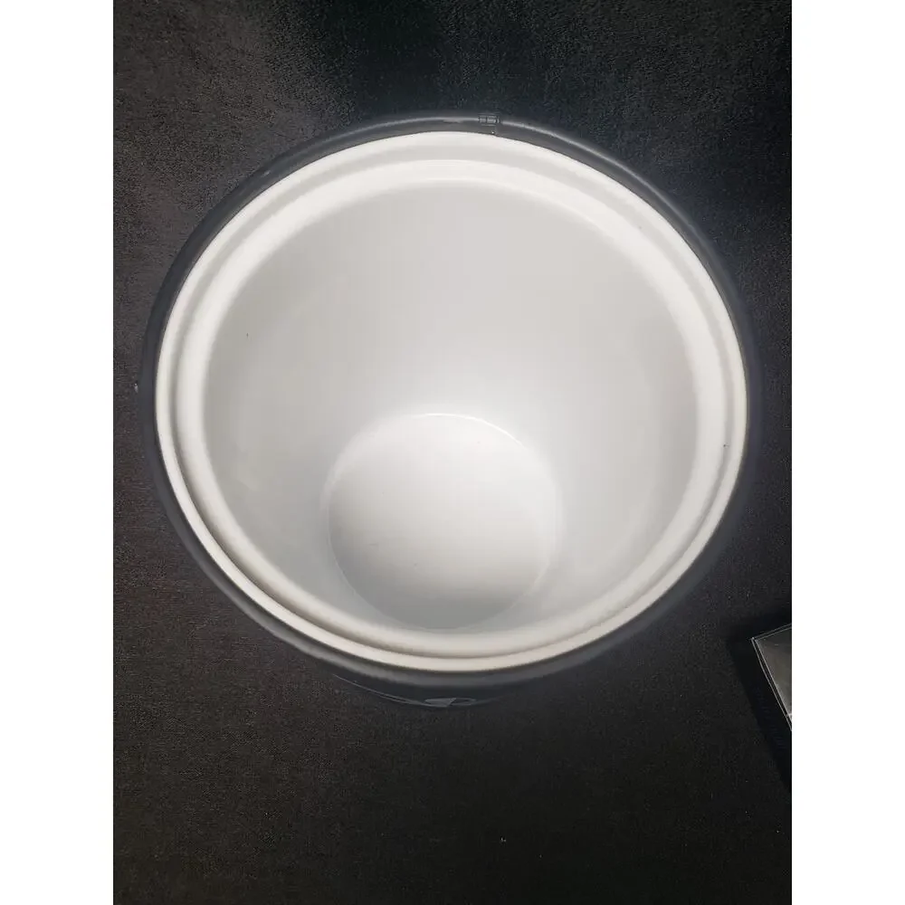 Kraftware Collection Fleur De Lis Black Pastime Ice Bucket Social Club Wine Plug